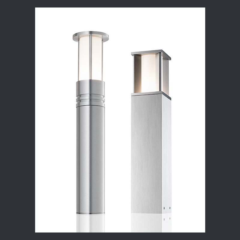 Moderne Produktaufnahme von Wegeleuchten